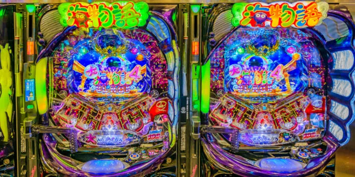Popular leisure districts pachinko halls